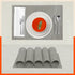 Woven PVC Table Mats / Placemats for Dining Table at Home (Nora - Set of 6)